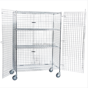 Cage de sécurité en fil chromé, livraison gratuite, 12 ans - Product Image 1