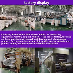 Sac en papier Kraft Ziplock transparent à fenêtre haute définition pour <span class=keywords><strong>engrais</strong></span> de farine de haricots de thé de noix et emballage alimentaire - Product Image 4