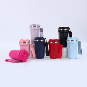 Seaygift personalizado <span class=keywords><strong>cuarta</strong></span> generación 380Ml 510ml tazas de café octogonales de acero inoxidable termo al vacío taza con <span class=keywords><strong>cuerda</strong></span> - Product Image 6