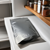 Sacs en mylar à fermeture éclair avec logo personnalisé très vendus Sacs en aluminium comprenant des absorbeurs d'oxygène pour le stockage de liquides alimentaires pour masques chirurgicaux