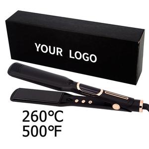 Plancha de pelo 3 en 1 con Logo personalizado, Planchas Para Cabello portátil, plancha plana, Max 230C - Product Image 2