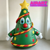 Costume d'arbre gonflable pour défilé de Noël, accessoires de festival