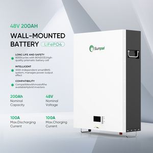 Sunpal 미국 표준 태양열 하이브리드 시스템 6kW 10kW 12kva 가정용 배터리 저장 기능이있는 오프로드 태양 광 시스템 - Product Image 5