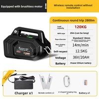 Machine électrique d'escalade sur corde, télécommandée, rechargeable, avec batterie au lithium, pour levage et travaux en hauteur sur murs extérieurs