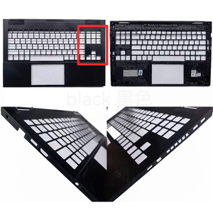 Coque arrière LCD / Coque supérieure (palmrest) / Coque inférieure pour HP <span class=keywords><strong>Omen</strong></span> 15-EN EK TPN-Q238 Q236 Q208, couleur noire JL1 - Product Image 3