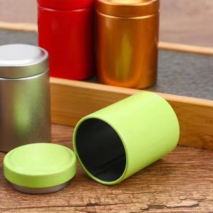 Sang Trọng Cổ Điển Lớn Trà Hiển Thị Hộp Thực Phẩm Cấp Cà Phê Đậu Lưu Trữ Trà Canist Chất Lượng Cao Kim Loại Lon Với Plug-Trong Nắp - Product Image 3