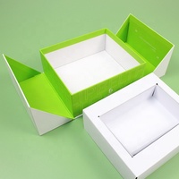 Boîte cadeau rigide magnétique de luxe haut de gamme avec revêtement UV, laminage mat, gaufrage, en matériau recyclé pour l'électronique intelligente