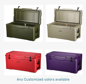 Nevera Rotomoldeada de 190QT al por Mayor con Ruedas, Caja de Hielo Resistente de Material PE <span class=keywords><strong>para</strong></span> Pesca y Caza, Logotipo Personalizado OEM - Product Image 5