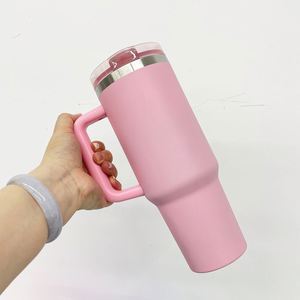 Resistant Removable Flip Straw With Lids Leak Proof Macaron Insulated 40Oz Tumbler for Uv Dtf Wraps - Product Image 3