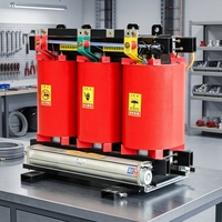 Transformateur sec personnalisé SCB11-315KVA pour ferme solaire, isolation en époxy, faible bruit, transformateur électrique sec