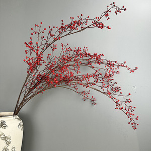 Branche de fleurs artificielles Flower Queen, 100-200 cm, bouquet, décoration d'intérieur, ornement de style chinois - Product Image 3