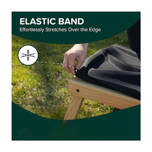 Lot de 2 couvertures de planche à <span class=keywords><strong>cornhole</strong></span> de taille réglementaire pour protéger vos planches du soleil et de la pluie-Convient à la planche de taille réglementaire - Product Image 4