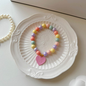 Collar de cuentas genial y colorido para gatitos, collar para mascotas, anillo para el cuello de perros, accesorio lindo para fotos, Bichon Frise - Product Image 1
