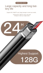 Ghi hình HD Bút chạy bằng USB Máy ghi âm có thể ghi MP3 Giảm tiếng ồn di động Dung lượng lớn Hộ gia đình - Product Image 6