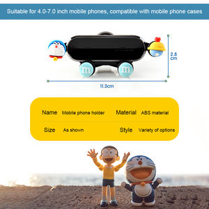 <span class=keywords><strong>Support</strong></span> de téléphone portable portable Helloleiboo mignon et créatif en forme de voiture avec dessin animé de fille en ABS <span class=keywords><strong>pour</strong></span> sortie d'air <span class=keywords><strong>Audi</strong></span>/BMW, <span class=keywords><strong>support</strong></span> de navigation - Product Image 3