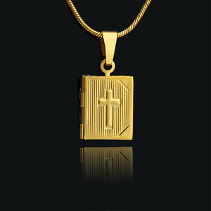 FS unisexe plaqué or en laiton <span class=keywords><strong>Photo</strong></span> boîte jésus Style <span class=keywords><strong>croix</strong></span> pour bijoux religieux fins Christian Type mode pendentifs et breloques - Product Image 4