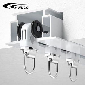 Smart Home Products Motorized Aluminum <b>Curtain</b> Motor and <b>Track</b> Ceiling <b>Electric</b> <b>Curtain</b> <b>Track</b> Rail Motorized <b>Curtain</b> <b>Track</b> - Product Image 2