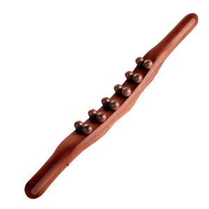 Zhebao beechwood <b>rolling</b> stick, a universal massage stick and scraping tool for the whole body, used to slim the abdomen, - Product Image 1