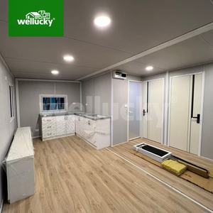 Erweiterbares Containerhaus Langlebiger Stahlrahmen Isoliertes Ausklappbares Containerheim für Camping, Büro und Unterkunftsprojekte - Product Image 5