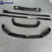 Kit de carrosserie en fibre de carbone style 3D léger et compact pour BMW X2 F36 F38, avec kit de turbulences d'air modifié