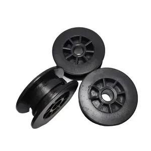 Suitable for Kubota harvester 988 accessory header chain modification nylon tensioning wheel roller 5T101-49350