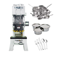 Haute dépense CNC Power Press pour couverts en acier inoxydable Ppoon Fourchette Ligne de production