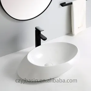 Керамическая раковина золотистая Роскошная раковина золотистая и белая уникальная раковина для столешницы для ванной комнаты раковина для мытья рук