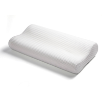Oreiller orthopédique en forme de B, couverture de sommeil Vera, mousse à mémoire de forme, traversin en bambou