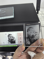 LY Portable Desktop Mini Green Light 532nm Wavelength Laser Marking Machine 220V Glass Crystal 3D Internal Carving Laser Machine