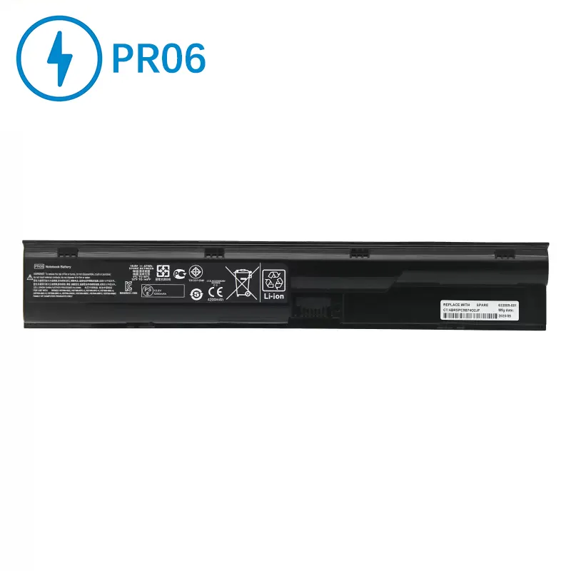 PR06 HSTNN-DB2R HSTNN-I02C OEM แบตเตอรี่แล็ปท็อปสําหรับ HP ProBook 4440S 4441s 4430s 4431s 4540s แบตเตอรี่โน้ตบุ๊คแบบชาร์จไฟได้