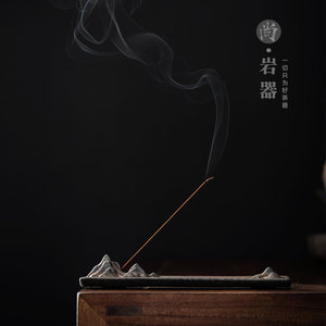 Ceramic Incense Holder Antique Style <b>Hand</b> Made For Tea Ceremony Sandalwood Incense Burner Dehua Origin XL 2201071 - Product Image 1
