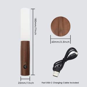 Portable Modern Indoor Magnetic Wall <strong>Light</strong> Battery-Operated <strong>Sensor</strong> Control LED Warm White Night <strong>Light</strong> <strong>for</strong> Bedroom Hallway Closet - Product Image 4