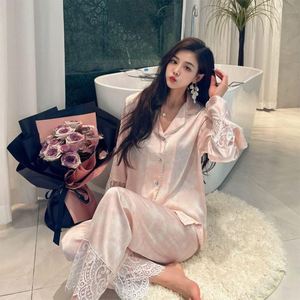 2025 New Spring Pajamas Women's Long Sleeve Style Bed and <strong>Breakfast</strong> <strong>Set</strong> - Product Image 1