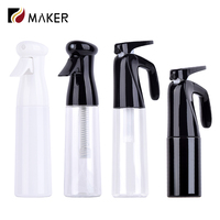 Offre Spéciale – Flacon pulvérisateur continu en plastique noir, blanc, rose de 200 ml, 300 ml, 500 ml pour coiffeur, idéal pour l'eau ou l'alcool, à brume fine