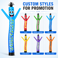 Danseurs gonflables multicolores personnalisables - Idéaux pour le marketing commercial, les expositions événementielles et les présentations de figurines gonflables