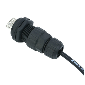 Không thấm nước kết nối USB 3.0 USB 2.0 Nam Nữ cáp mở rộng IP67 Nữ Ổ Cắm Công Nghiệp PCB hàn hàng không cắm - Product Image 4