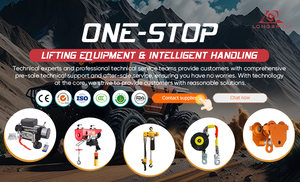 Palan à chaîne électrique 440LBS 110V 14ft télécommande élingues simples/doubles pour les chantiers de construction d'entrepôts d'échelle de grenier - Product Image 3