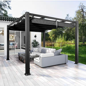 Waterdicht Aluminium Pergola Paviljoen Tuinhuisjes Tuinhuisje Uitbreiding Model Glijdende Grapevine Luifel Tuinhuisje Tuin - Product Image 6