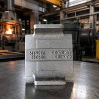 Support de montage en fonte ductile GGG50 certifié ISO9001, fabrication OEM, base de support en fonderie de sable sur mesure HD9012 pour machines lourdes