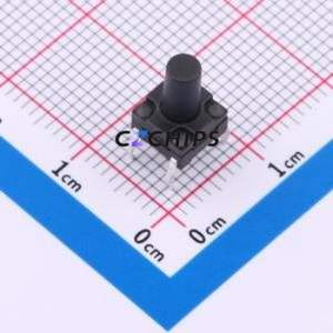 KH-6X6X10H-TJ-FS Tactile Switch Through hole Component (THT),6x6mm Switch 6mm 6mm 10mm - Product Image 1