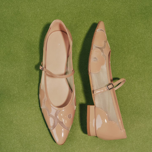 Escarpins pour femmes – Collection été 2026 – Chaussures de travail formelles à <span class=keywords><strong>talon</strong></span> bas, élégantes, en cuir - Product Image 5