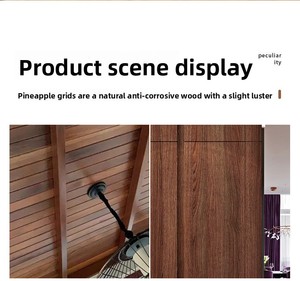 Panneaux muraux en cèdre rouge occidental canadien de qualité supérieure, panneaux en bois bon marché - Product Image 4