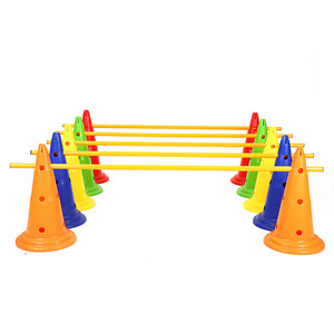 Cônes d'agilité de football en gros, marqueurs d'obstacles 30CM en PE, durables et écologiques pour l'entraînement physique - Product Image 4