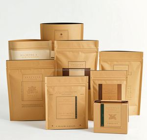 Bolsas de Embalaje para Granos de Café con Fondo Plano y Sellado de Ocho Lados, Personalizadas, de PET, a Prueba de Humedad, Impresas con Grabado, con Válvula, de 125G, 250G, 500G y 1Kg - Product Image 6