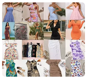 Liquidación 2026: Fardos al por mayor de ropa de fábrica, faldas cortas, camisas, blusas, tops y vestidos para mujer, tallas surtidas. - Product Image 1