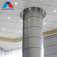 Revêtement Moderne en Acier Inoxydable et Aluminium Alumtimes pour Poteaux de Villas - Murs Rideaux Imperméables et Ignifuges Isolants
