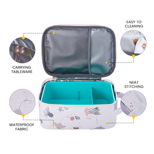 Lonchera Térmica para Niños, Escolares y Familias, con Múltiples Bolsillos, Funcional, Portátil, Personalizable, Impermeable, Fácil de Limpiar, para Senderismo y Camping al Aire Libre - Product Image 4