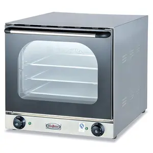 Commercial Electric Baking Oven with 4 Pans 60L Capacity 4 Trays Industrial Bread Snacks Electric Convection Oven