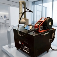 Robot de soudage cobot servo-électrique haute performance avec moteur PLC pour divers matériaux métalliques, industrie automobile et navale