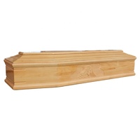 Fabricant de cercueils en bois de Paulownia brillant personnalisés de style européen avec des cercueils et des cercueils de couleur et d'épaisseur de taille personnalisés